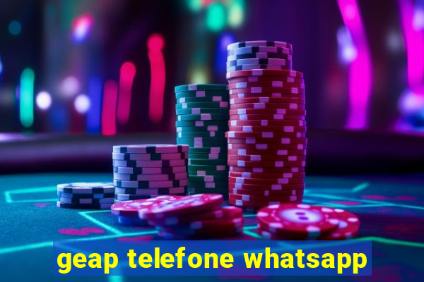 geap telefone whatsapp